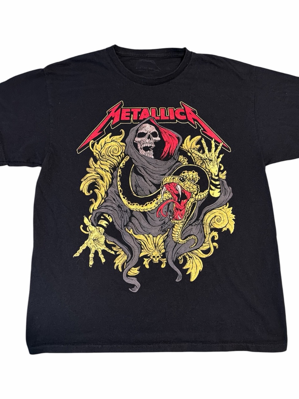 Metallica band tee Tour merch shirt grunge metal 90s Y2K vintage style large - Picture 2 of 6